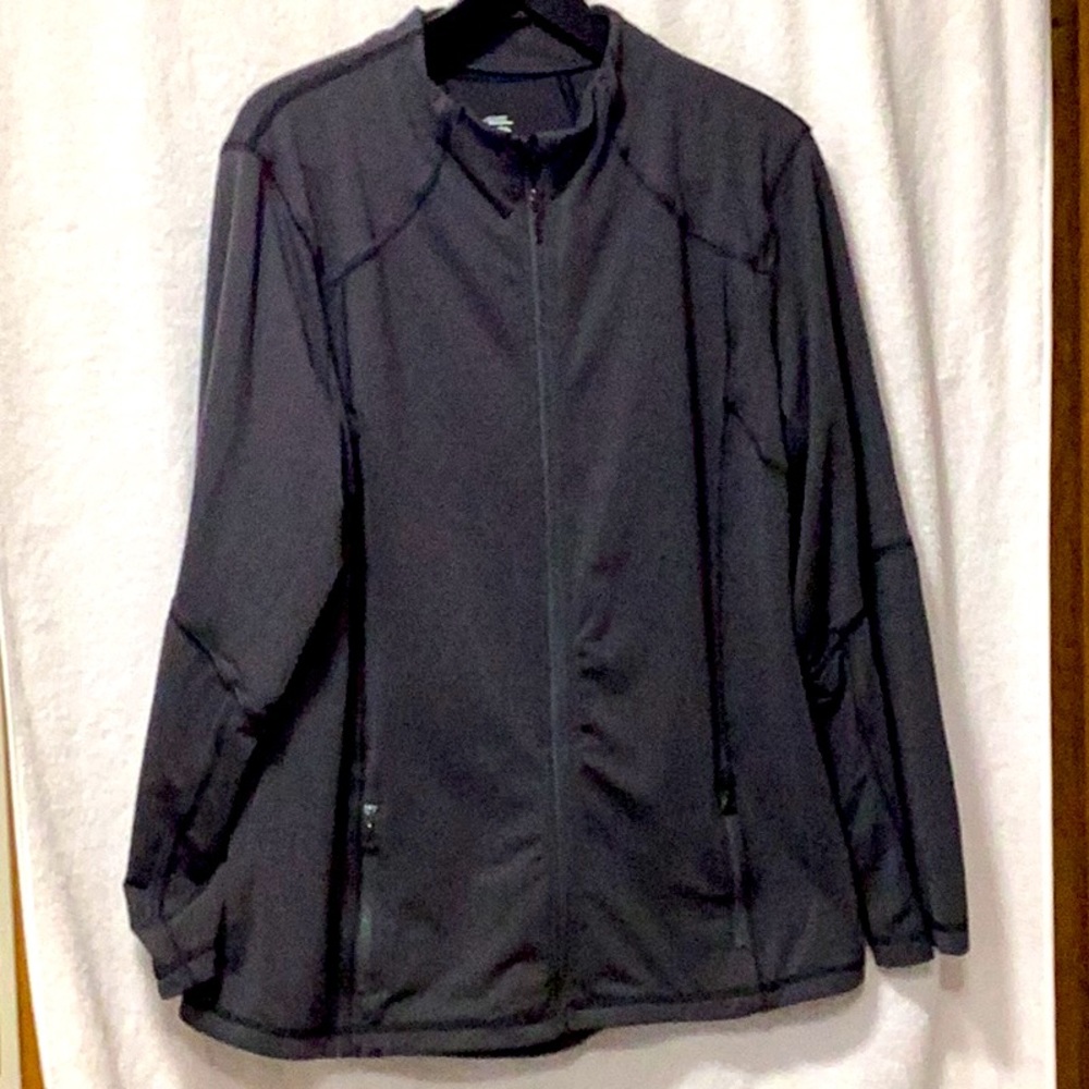 Jockey Athletic Jacket. Grey. Size XL